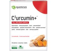 Quercus C³urcumin+ Full Spectrum Complex Complément Alimentaire 30 Comprimés