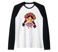 Querétaro Traditional Mexican Doll Lele - Made with Love Manche Raglan