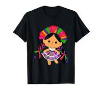 Querétaro Traditional Mexican Doll Lele - Made with Love T-Shirt