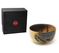 Quertee Ensemble à Thé Matcha Japonaise - Original Bol à matcha japonaise - 400 ml dans une boîte cadeau