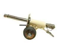 Quesardens Canon de pétard, canon d'artillerie en acier inoxydable, modèle de lanceur de pétard, ornements de collection de modèles militaires (couleur : A)