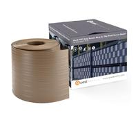 Quest 5X Bande Brise-Vue Double Fil 19 cm Imperméable - Beige, 5 m