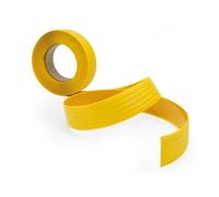 Quest Bande Antidérapante 35 mm PVC Autoadhésive - Jaune, 5 m | Revêtement antiglisse à dos adhésif puissant, sécurise sols, rampes et marches, escaliers, garages & ateliers
