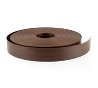 Quest Bande Brise-Vue de 4,75 cm en PVC Rigide - Marron, 50 m