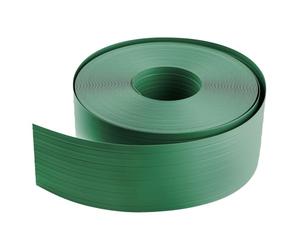 Quest Bande Brise-Vue en PVC 10 cm Résistant aux UV - Vert, 52 m | Occultation pour clôture en panneaux rigides, 900 g/m², indéformable, à tresser, pour jardin, balcon et terrasse