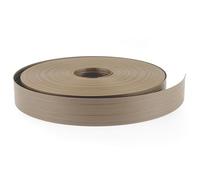 Quest Bande brise-vue en PVC rigide - Rouleau de clôture à double fil - Hauteur : 4,75 cm - Longueur : 50 m - Beige