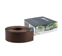 QUEST - Bande de Clôture PVC - 900g/m² 10cm - Brun - Panneaux de Clôture 52m
