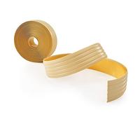 Quest Bandes antidérapantes autocollantes en PVC - 5 m x 35 mm - Protection antidérapante pour escaliers, échelles, salles de bains et surfaces lisses - Crème