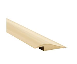 Quest Barre de seuil rattrapage de niveau en PVC Autoadhésif - 50 mm x 7 mm - 2 mètres - Profil de finition d'adaptation, Bande de Sol Autocollante (Beige)