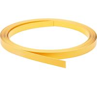 QUEST Barre plate en PVC rigide 1x30mm, 10m, autocollante, adhésive, PP, or