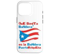 Qu'est-ce Que Bonita Bandera Porto Rico Pride Design Coque pour iPhone 16 Pro