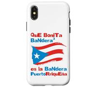 Qu'est-ce Que Bonita Bandera Porto Rico Pride Design Coque pour iPhone X/XS