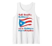 Qu'est-ce Que Bonita Bandera Porto Rico Pride Design Débardeur