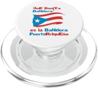 Qu'est-ce Que Bonita Bandera Porto Rico Pride Design PopSockets PopGrip pour MagSafe