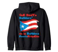 Qu'est-ce Que Bonita Bandera Porto Rico Pride Design Sweat à Capuche