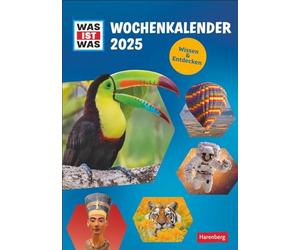 Qu'est-ce que ce calendrier hebdomadaire 2025 : des connaissances passionnantes chaque semaine issues de la gamme populaire de livres de non-fiction sont un excellent calendrier mural plein d'images