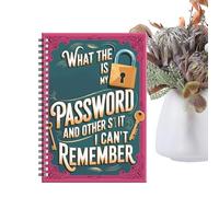 Qu'est-ce que c'est mon mot de passe ? Et d'autres choses ennuyeuses que je ne peux pas me souvenir, carnets de bord amusants et pratiques pour garder une trace de tout votre Internet