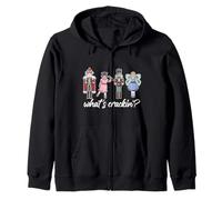 Qu'est-ce Que Crackin'? Nutcracker Squad Fun Christmas Ballet Meme Sweat à Capuche