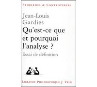 Qu'est-Ce Que Et Pourquoi L'analyse ?