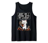 Qu'est-ce Que Je Fais de ma Vie - Funny Cat Débardeur
