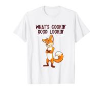 Qu'est-ce Que la Cuisine ? Beau Caninae Red Fox Canidae Fox T-Shirt Graphique avec Valeur