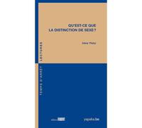 Qu'est-ce que la distinction de sexe ? - Irène Théry - Fabert Eds - broché - Essai