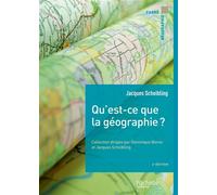 Qu'est-ce que la géographie ? - Jacques Scheibling - Hachette Superieur - broché - Etude
