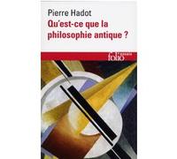 Pierre Hadot – Qu'est-ce que la philosophie antique ? – Poche – Gallimard