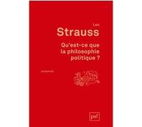 Qu'est-Ce Que La Philosophie Politique ?