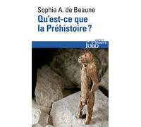 Sophie A. de Beaune – Qu'est-ce que la Préhistoire ? – Poche