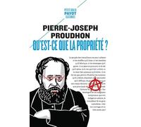 Qu'est-ce que la propriété?