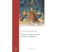 Qu'est-Ce Que La Science Morale Et Politique ?