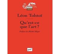 Qu'est-ce que l'art ?