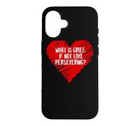 Qu'est-ce Que Le Chagrin si ce n'est Pas l'amour Persévérant Citation Wanda Meme Coque pour iPhone 16
