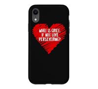 Qu'est-ce Que Le Chagrin si ce n'est Pas l'amour Persévérant Citation Wanda Meme Coque pour iPhone XR