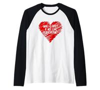 Qu'est-ce Que Le Chagrin si ce n'est Pas l'amour Persévérant Citation Wanda Meme Manche Raglan