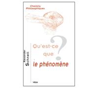 Qu'est-ce que le phénomène? - Alexander Schnell - Vrin - broché - Essai