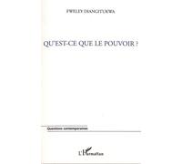 Qu'est-Ce Que Le Pouvoir ? - Le Pouvoir À Visage Nu