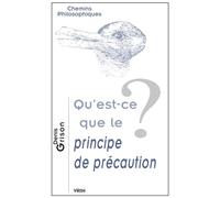 Qu'est-ce que le principe de précaution? - Denis Grison - Vrin - broché - Essai