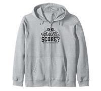 Qu'est ce Que Le Score Joueur de ping-Pong Tennis de Table Amusant Sweat à Capuche