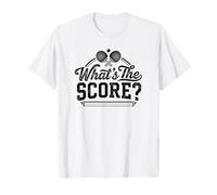 Qu'est ce Que Le Score Joueur de ping-Pong Tennis de Table Amusant T-Shirt