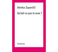 Qu'est-ce que le sexe ?