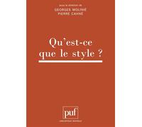 Qu'est-ce que le style ? - Pierre-Alain Cahne - Puf - broché - Livre