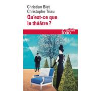 Qu'est-ce que le théâtre ?