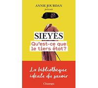 Emmanuel Joseph Sieyès – Qu'est-ce que le tiers état ? – Préface Jean-Denis Bredin – Flammarion