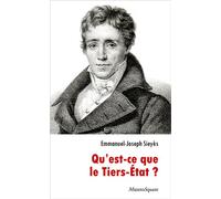 Qu'est-ce que le Tiers-Etat? - EMMANUEL SIEYES - Mazeto Square - broché - Essai