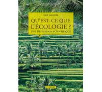 Qu'est-ce que l'écologie ? Une définition scientifique - Guy Jacques - Vuibert - broché - Etude