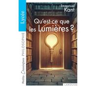 Qu'est-ce que les Lumières ?