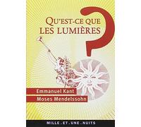 Qu'est-ce que les Lumières ? de Emmanuel Kant (2006) Broché