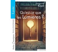 Qu'est-ce que les Lumières ? - Emmanuel Kant - Larousse - Poche - Scolaire / Universitaire